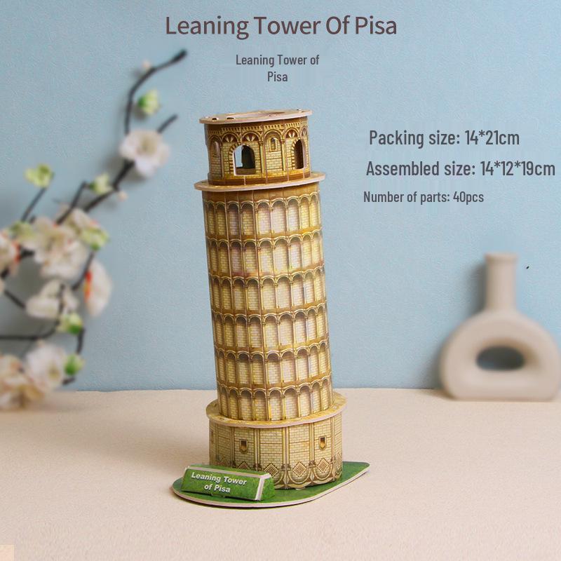 Street Stall 3D Puzzle DIY Paper Craft Kindergarten School Opening Children's Educational Building Blocks Toys