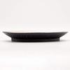 Arita Ware Toetsugama Arabesque Carved Oval Plate, 16 X 12 Cm, Silver Lacquer, Made In Japan, Product Number 476317
