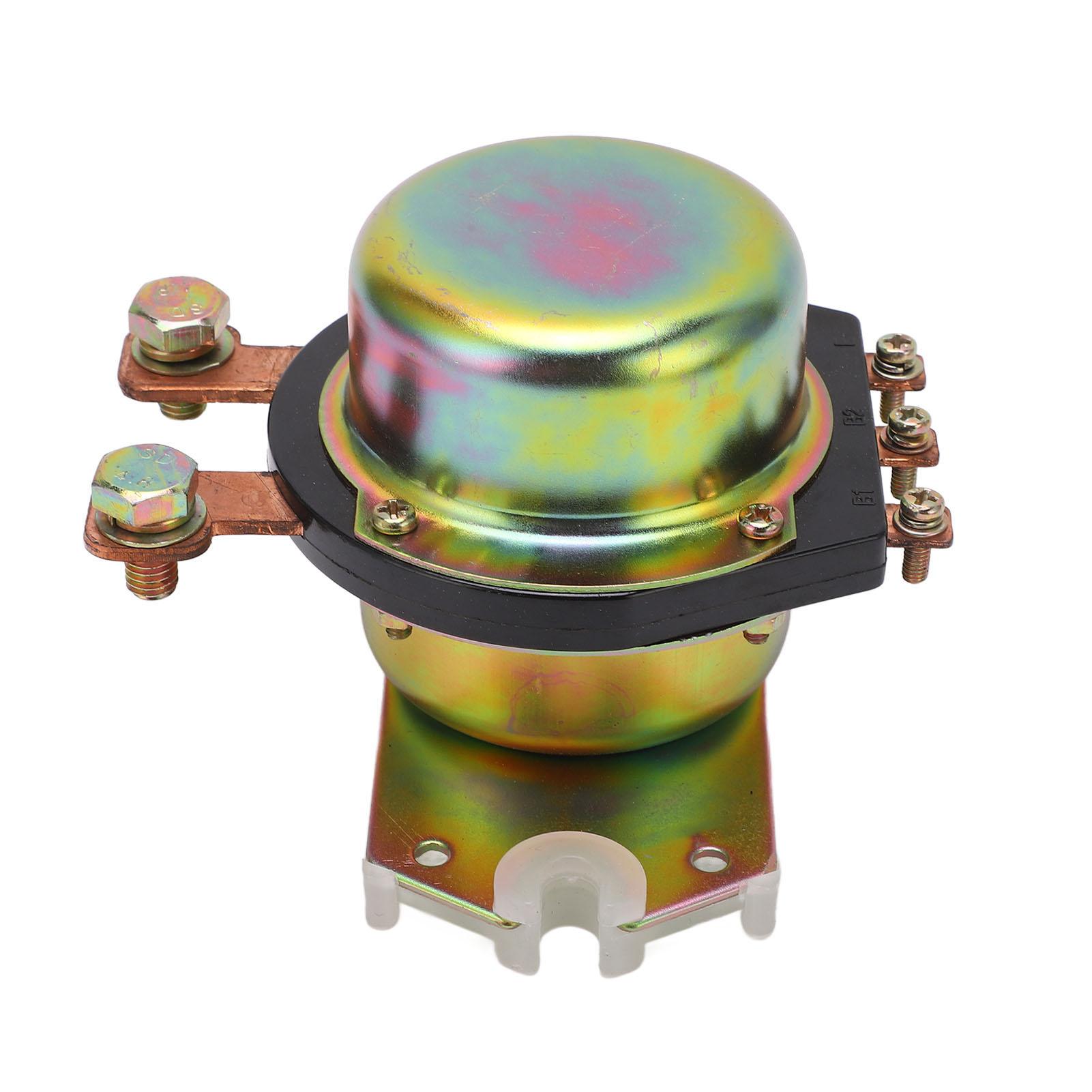 

Excavator Main Switch High Hardness Alloy Steel Copper Terminal Stable Connection Battery Relay for KOBELCO SK200 6E 24V