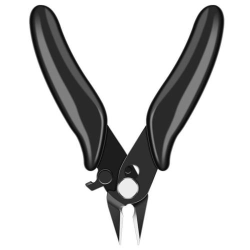 Mini Wire Pliers, Multi-functional, Lightweight, Small, Soft-Cutting Electronic Pliers with Insulated Rubber Handles