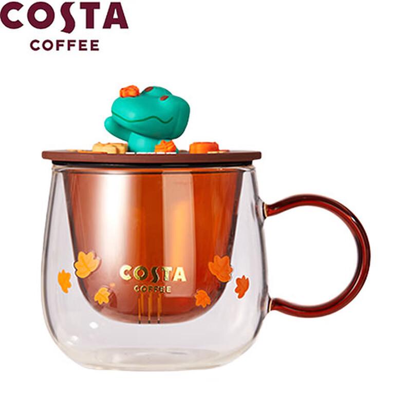 COSTA Milk Foam Rabbit Glass Tea Infuser Bottle