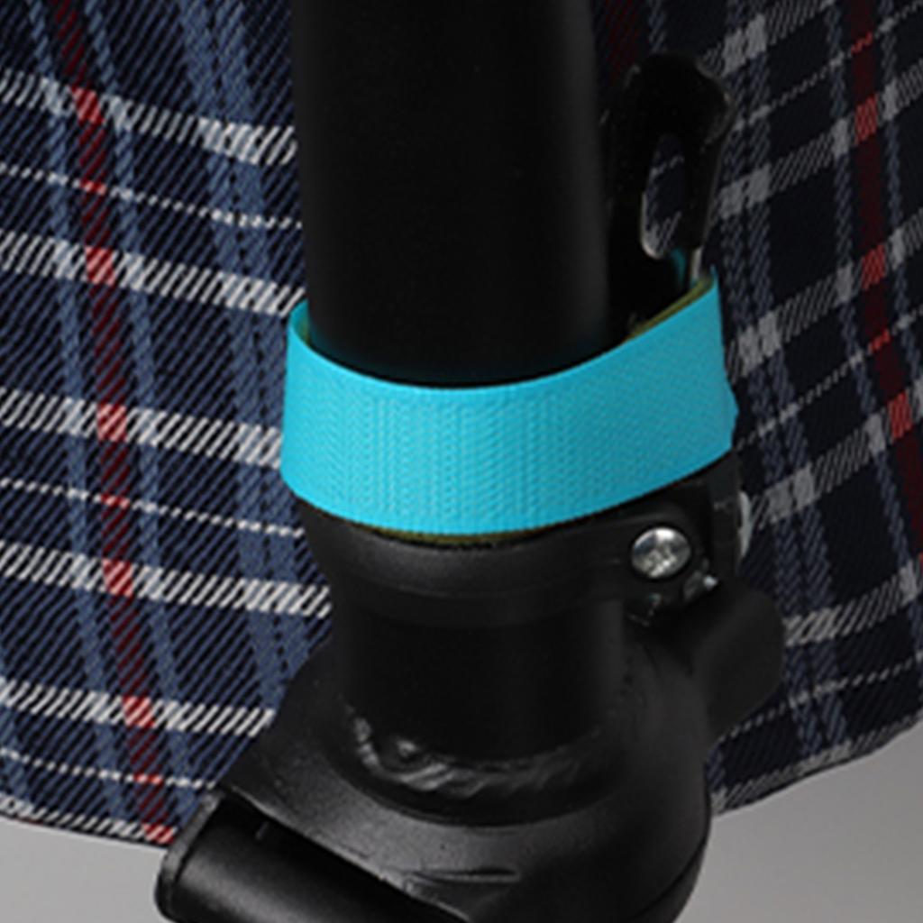 Bike Basket Front Rack Storage Bag Large Capacity Steel Frame Oxford Cloth for Outdoor