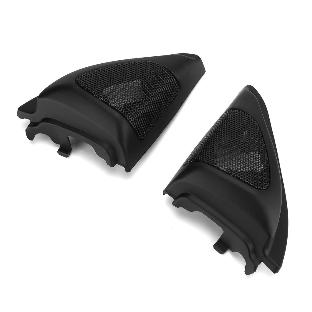 Pair Car Door Speaker Cover Audio Tweeter Trim Black Replacement for Corolla 2003?2006
