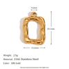 MamacitaSlay 316L Stainless Steel Heart Irregular Charms 18K Gold Plated Waterproof Jewelry For DIY  Earrings Necklace Bracelet