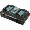 Powerfix Dc18Rd Dualcharge Pro | Makita 18V Dual Charger | Led | 4A | 100-240V | Thermal And Overload Protection | Fan |