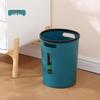 Flip-Top Plastic Trash Can