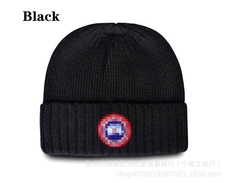 G.O.O.S.E Streetwear Strickmütze Winter Warme Mütze Bestickte Hip Hop Kappe Sonnenschutz G-47