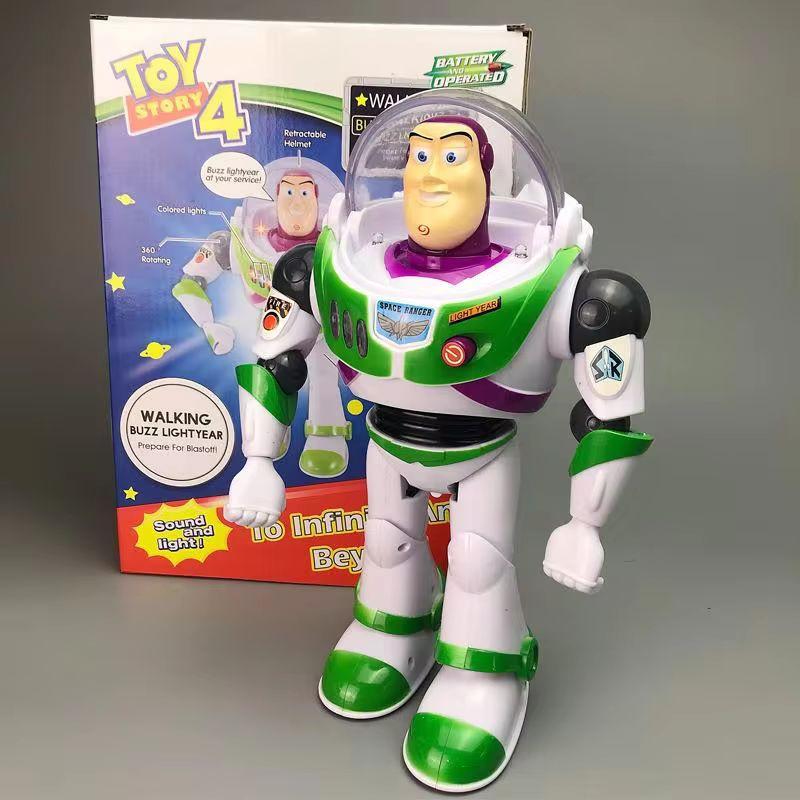 33Cm  Pixar Toy Story 4 Buzz Lightyear Talking Action Figures Cloth Body Model Doll Limited Collection Ornament Toys Gift