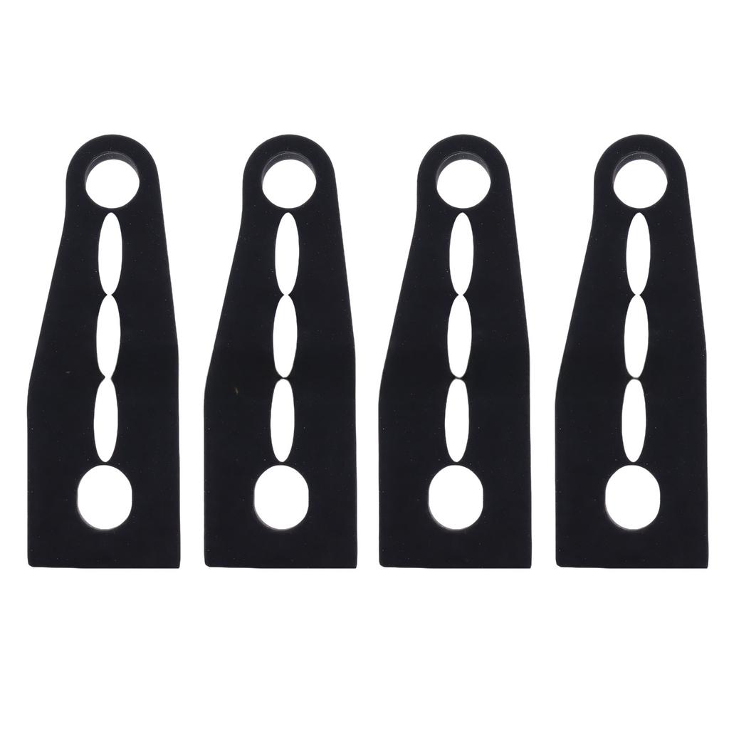 Vehicle Door Latches Cushion Pads Rubber Shock Absorption Reduces Noise And Protects Car Interior Eliminates Rattling Sound