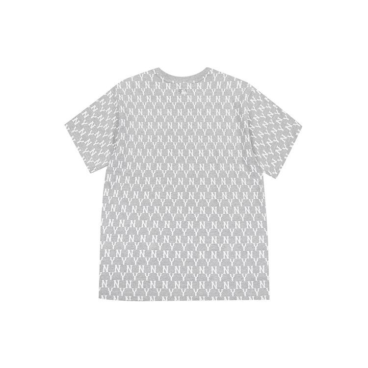 New MLB Set-in Sleeve T-Shirt Unisex Gray 31TSM1131-50M