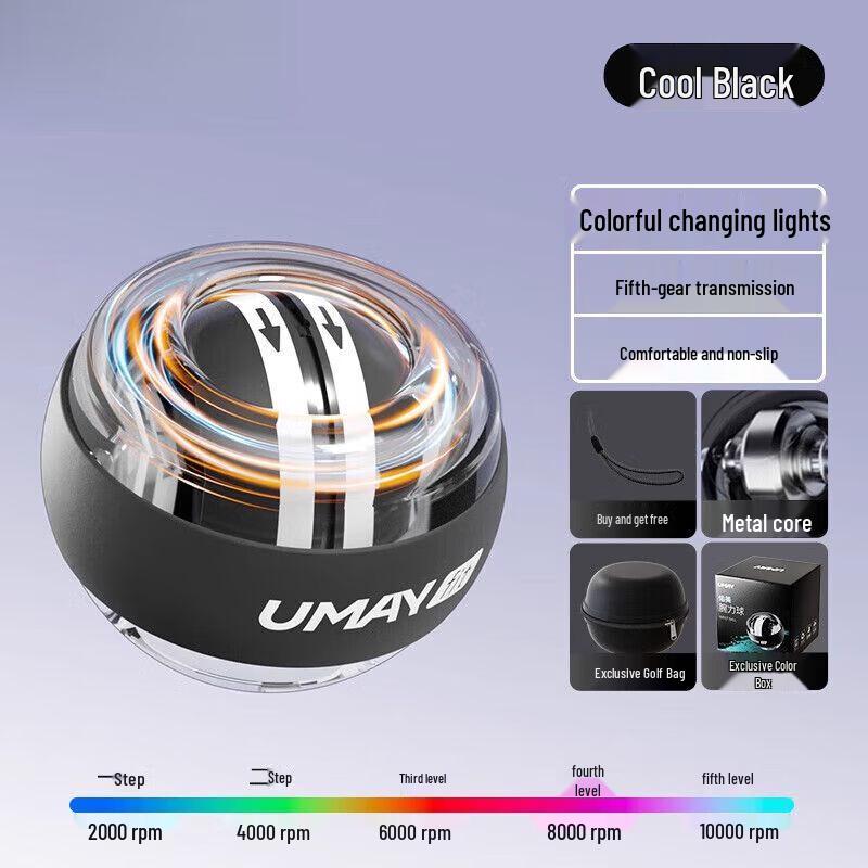 Jian Zhi Du Metal Silent Gyro Wrist Ball