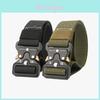 Canvas Belt With Metal Buckle For Men And Women Outdoor Casual Wear