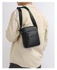 Men's Genuine Leather Single Shoulder Crossbody Bag - Lightweight Top Layer Cowhide Casual Backpack