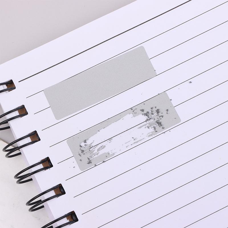 50Pcs 48X15Mm Rectangular Reward Scratch Card Film Coated Stickers Scratch Off Labels Diy Children'S Redemption Vouchers
