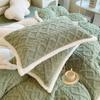 Thickened Pillow Cover Warm Cushion Cover New Pillow Cases  Winter