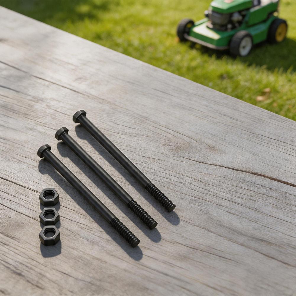 3-Pack For Mower Spindle Bolt & Nut Kit For Midsize Models 04001-41 04020-09 Compatible With MAG III, SMT-52A, STC52A-21KA