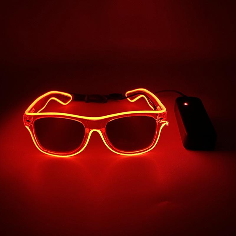 Led Glowing Glasses Lights Rave Parties Glasses with Led Light Up Glasses Led Sunglasses Wedding Party Accessories SG05