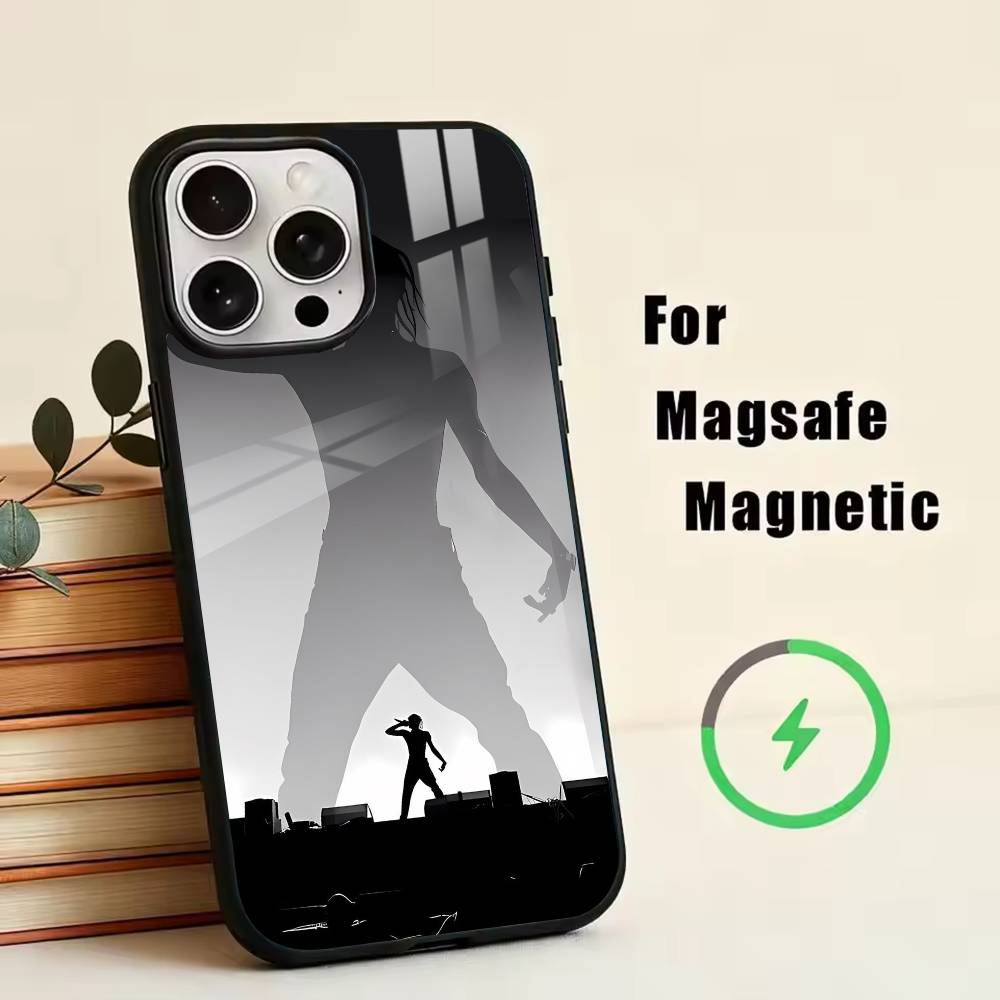 T-Travis S-Scott Phone Case For iPhone17,16,15,14,13,12,11 Plus,Pro Magnetic For Magsafe Wireless Charging