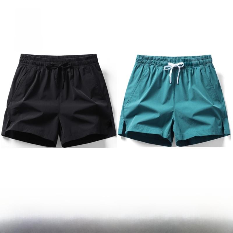 Ice Silk Qui Dry Ort Pants Men Women Summer Thin Cool Feeling Tee-quarter Length Running Fitn Beach Orts Casual