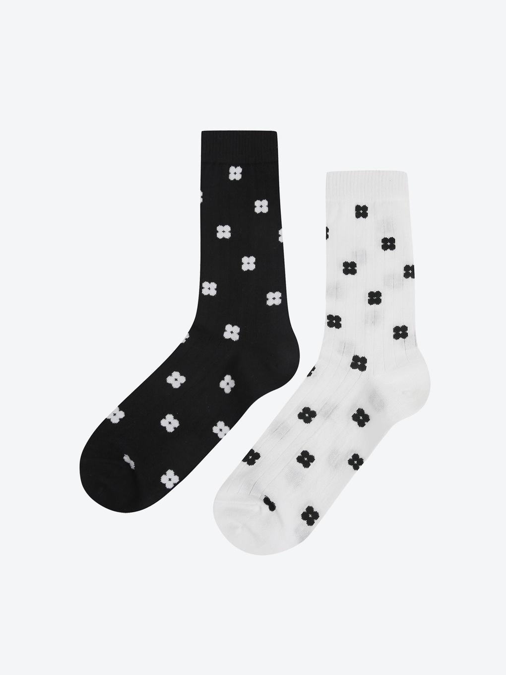 

Flower Pattern Socks HPAO5FS603