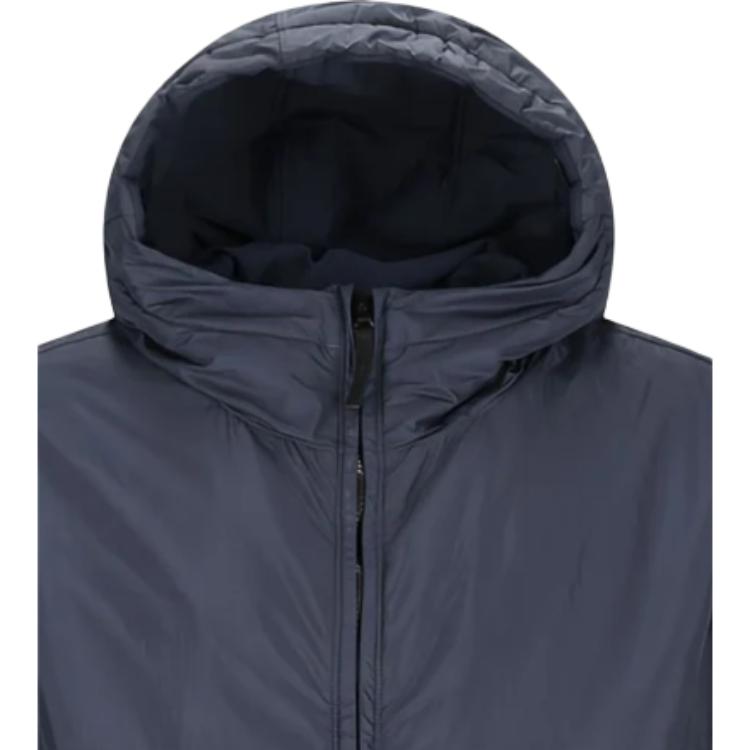 STONE ISLAND Logo Patch Zip Up Hooded Jacket K2S154100013S0A23-V0020