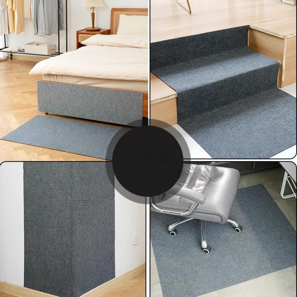 1Pc 39.37inX7.87in Stair Tread Carpet Mats Self Adhesive Non-Slip Water Absorption Stair Mat Step Rugs Floor Mats Pad Carpet Rug