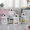 Qitai Ceramic Great Fortune Series Mirror Finish Mug Set with Lids