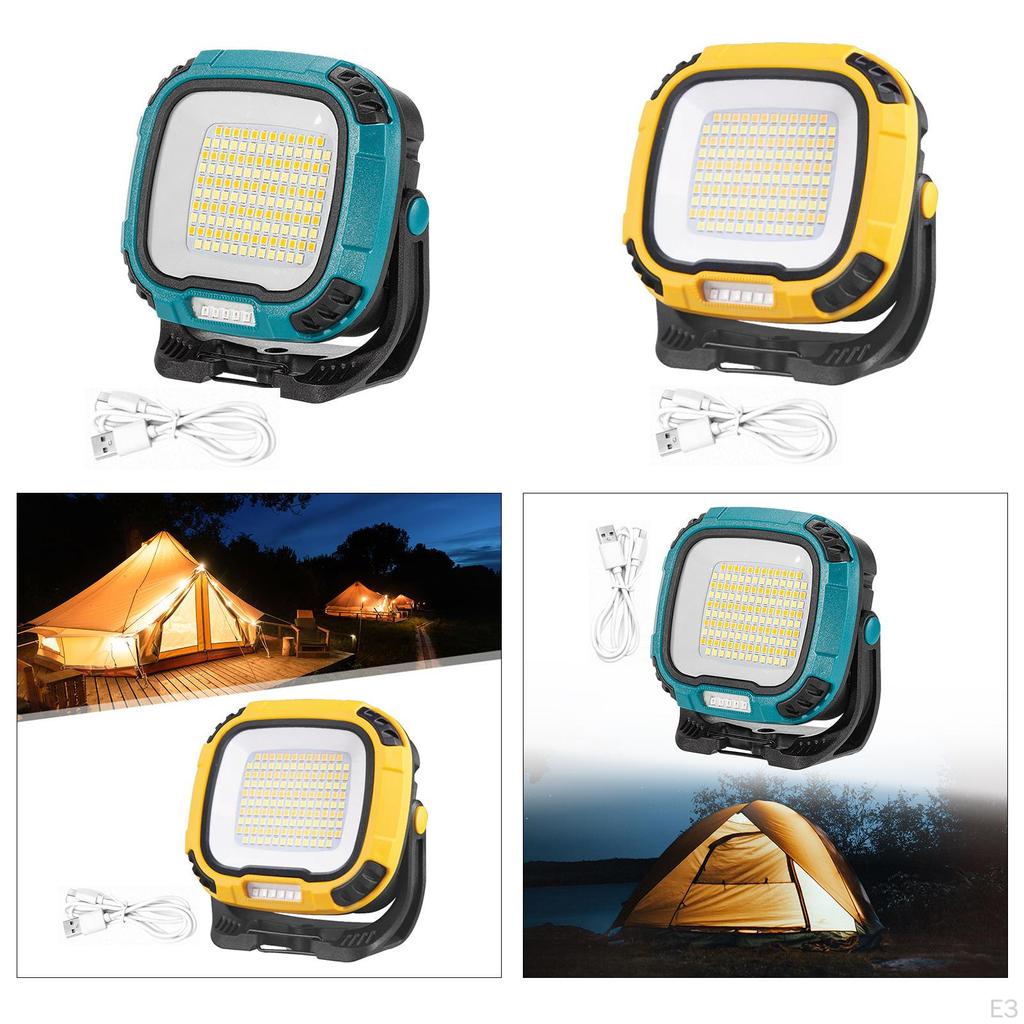 COB Flashlight Rechargeable Torch for Camping Lighting Backpacking Hiking