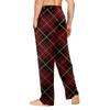 Men's Knitted Fashion Print Drawstring Casual Pants Pajama Pants