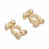 2pcs 6V 12V Battery Terminal Clamps Positive Negative Connectors for Car Van Caravan Truck