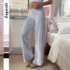 Casual Holiday Solid Color Straight Trousers for Women 2025 Autumn and Winter