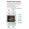 Photovoltaic Voltage Meter Digital Display Voltmeter Ammeter Energy Power Watt Meter for Electrician Tool