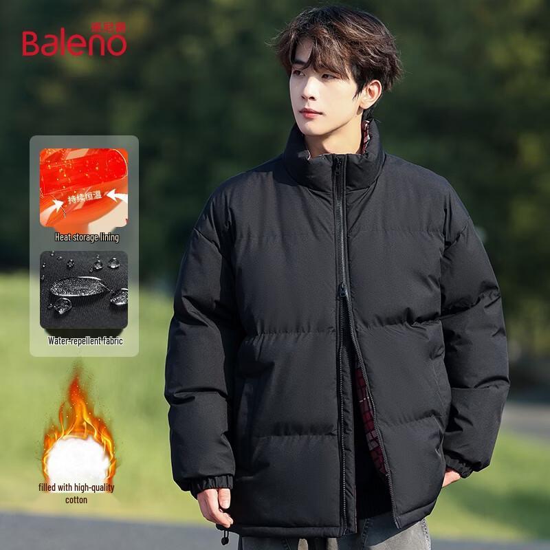 

Baleno Unisex Puffy Hooded Padded Jacket M