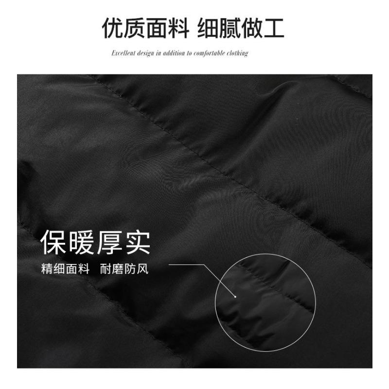 Men S Casual Loose Plus Size Padded Vest Winter Warm Sleeveless Jacket