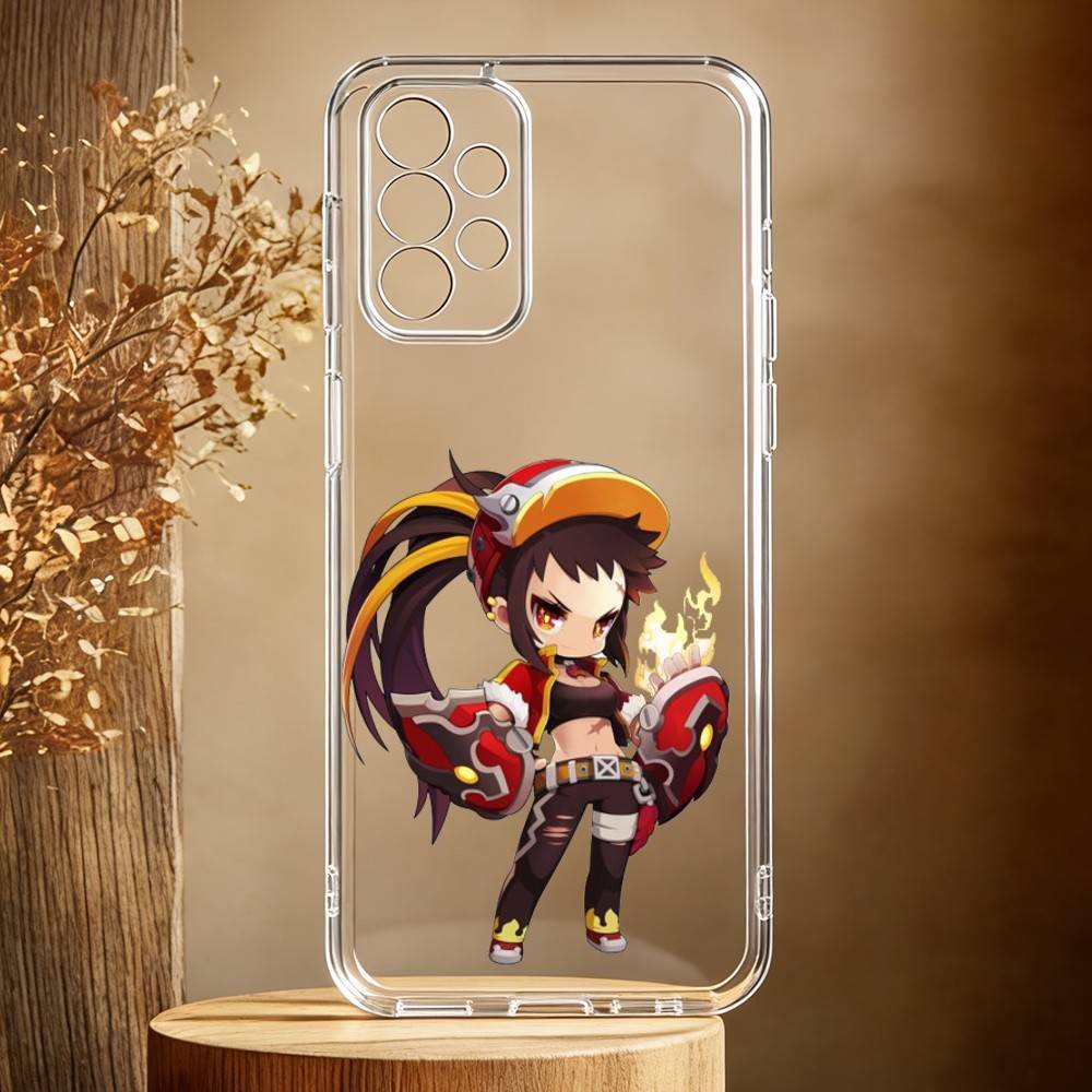 

Game M-Maple S-Story-MS Phone Case For Samsung Galaxy A71,A70,A52,A51,A40,A30 Transparent Cover Samsung a70