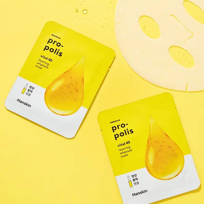 Vital40 Layering Ampoule Mask 21g (Aqua/Collagen/Propolis)