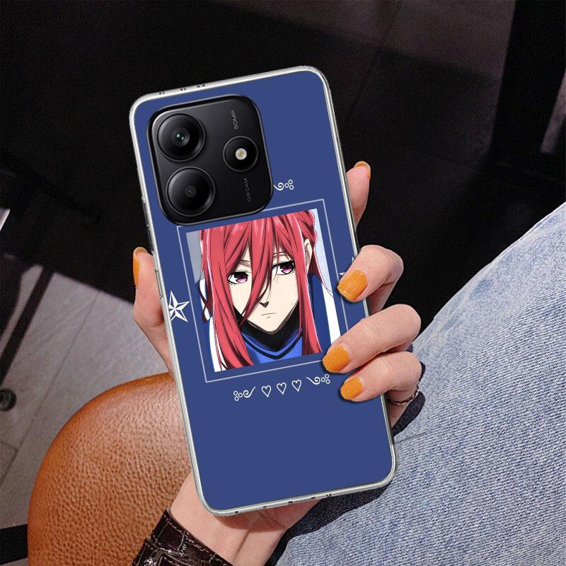 

Blue Lock Chigiri Hyoma Phone Case For Xiaomi Redmi Note 15 14 13 12S 12 11 Pro Plus 14S 11S 11E 10 10S 11T 5G Personalized Cove Redmi Note 13 4G