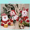 Plush Claus Santa Doll Pendant Christmas Tree Decoration For Celebration Festive