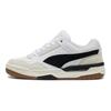 REBOUND Retro Unisex White Beige Black Low Top Sneakers Comfortable Versatile Wear Resistant 400214-01