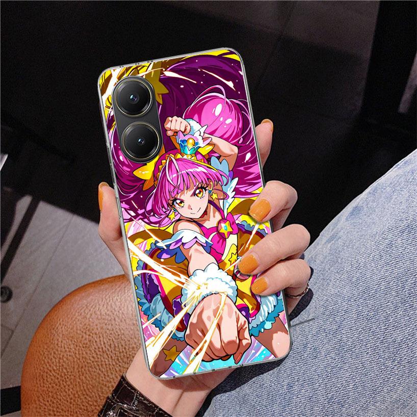 Pretty Cure Anime Handyhülle Für Xiaomi Poco X7 X6 X5 Pro F7 Ultra Redmi 15C 15 13C 13 12C 12 10 10A 10C 9 9A 9C 9T Hülle Poco X