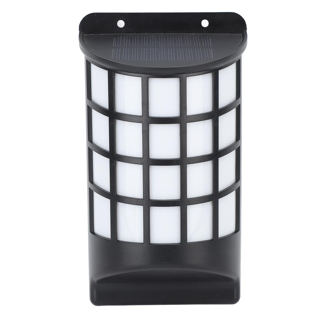 Solar Flame Wall Light Decorative LED Outdoor Wall Lamp IP65 Waterproof Rechargeable Garden Wall Lantern for Courtyard