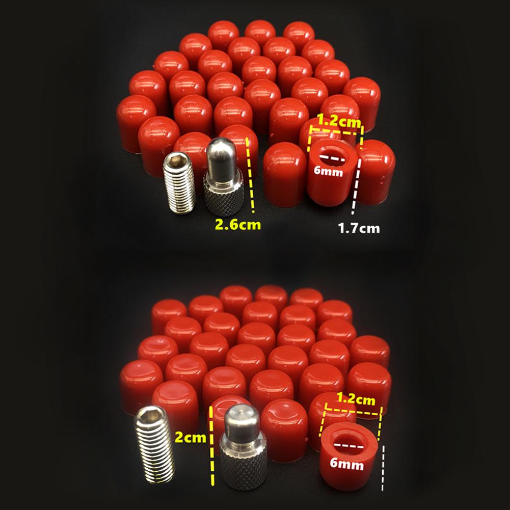 New Thickened Rubber Top Cap And Small Red Cap Repair Tool For Car Depression Repair Tool