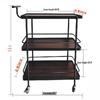 Modern Mobile Restaurant Serving Cart