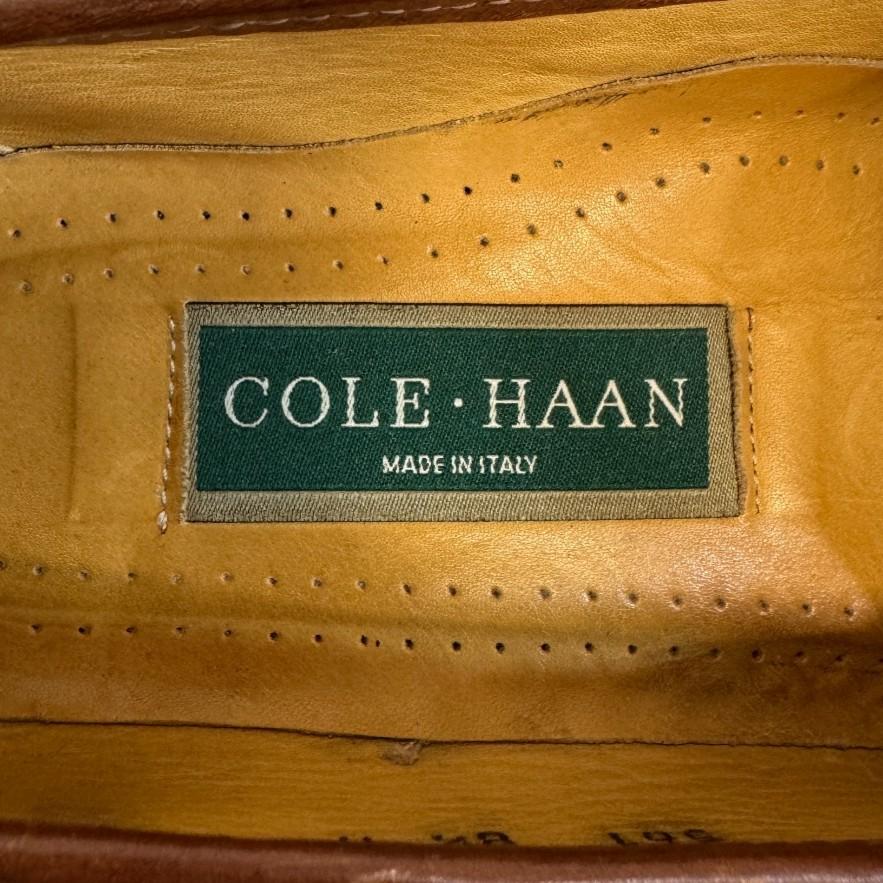 COLE HAAN Horsebit leather loafers Brown leather Women Used