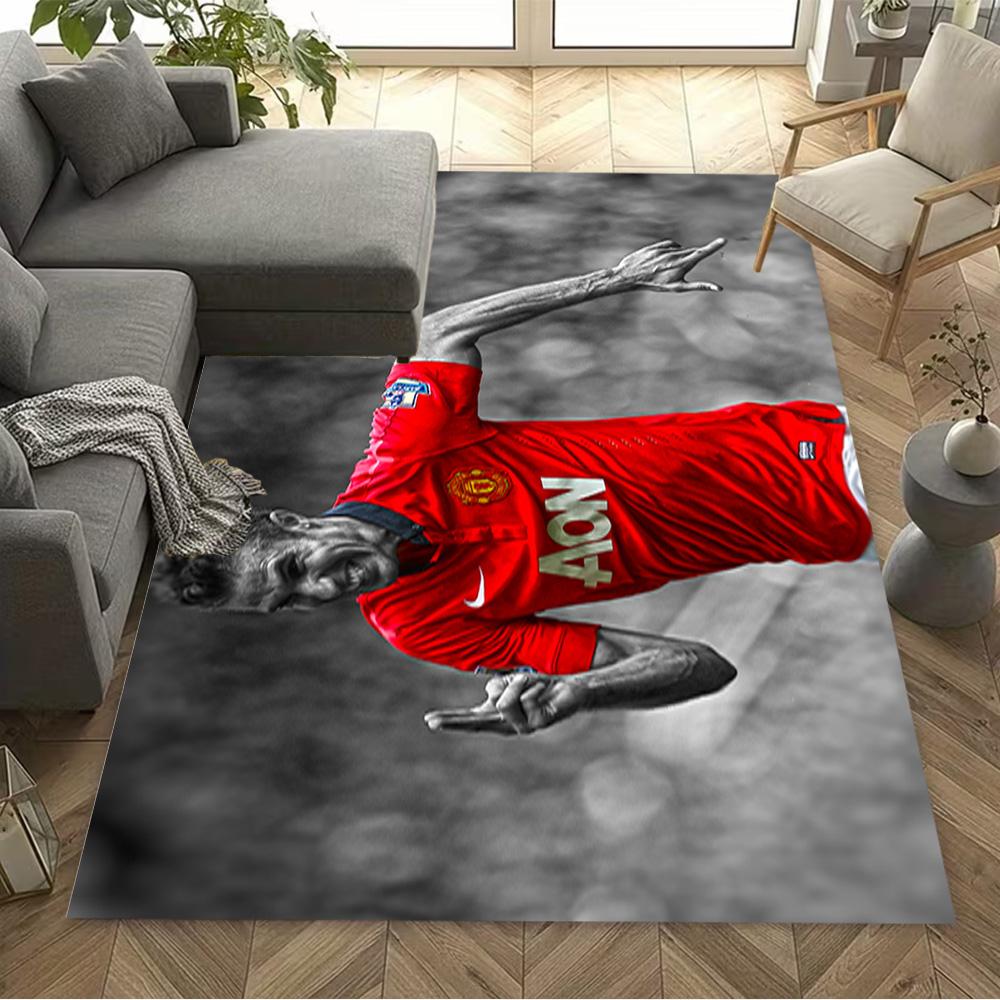 Manchester Celebration Area Rug Suitable for Dining Room Game Room Outdoor Entryway Anti-slip Rug Office home decor Birthday/Christmas Gift