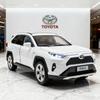 1:24 Toyota RAV4 SUV Alloy Model Car Toy Diecasts Metal Casting Pull Back Sound and Light Car Toys For Children Vehicle