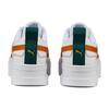 PUMA Mayze Pierced Women White Orange Green Low Top Casual Sneakers 386582-02