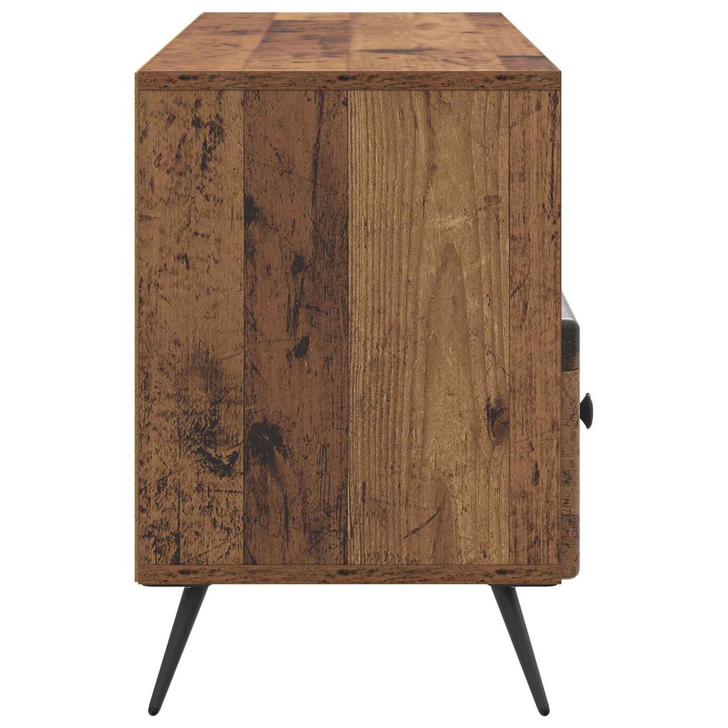 Vintage Wood TV Stand 102 x 34.5 x 50 cm Engineered Wood