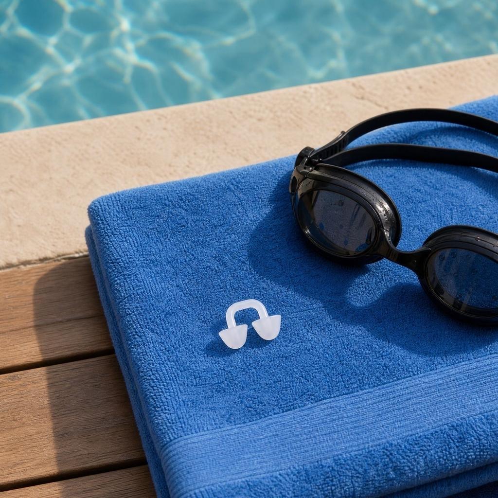 Silicone U-Shaped Nose Clip for Swimming, - Nose Plug for Adults and Kids, Diving Snorkeling Accessories