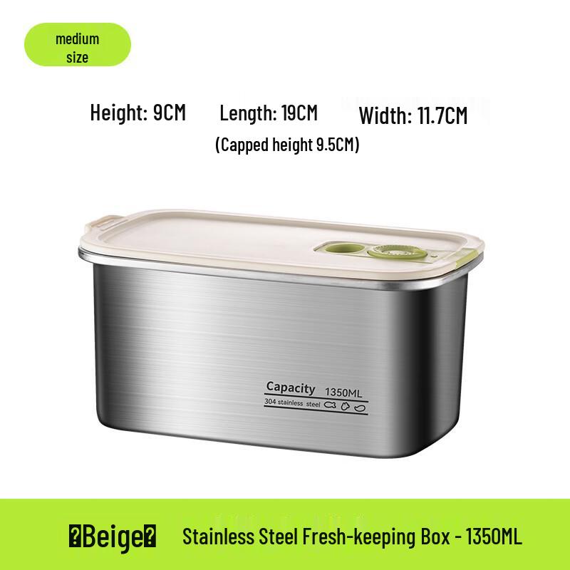 

304 Stainless Steel Sealed Bento Lunch Box